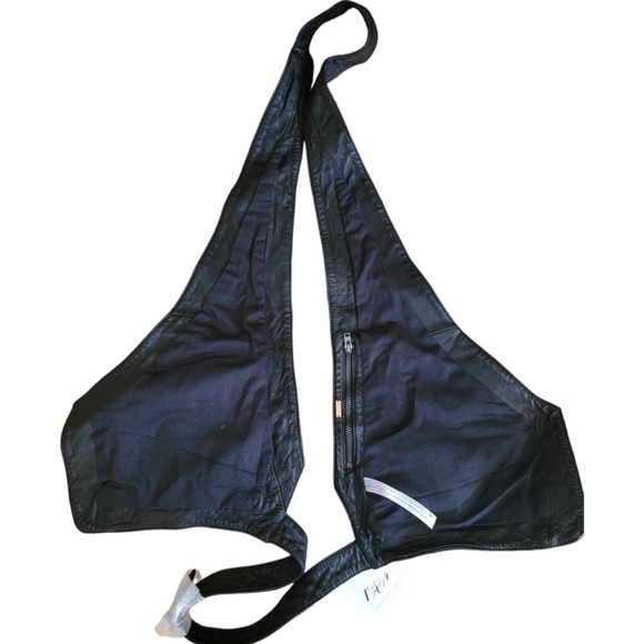 Free People Belle Of The Ball Fringe Leather Harness - Picture 7 of 9